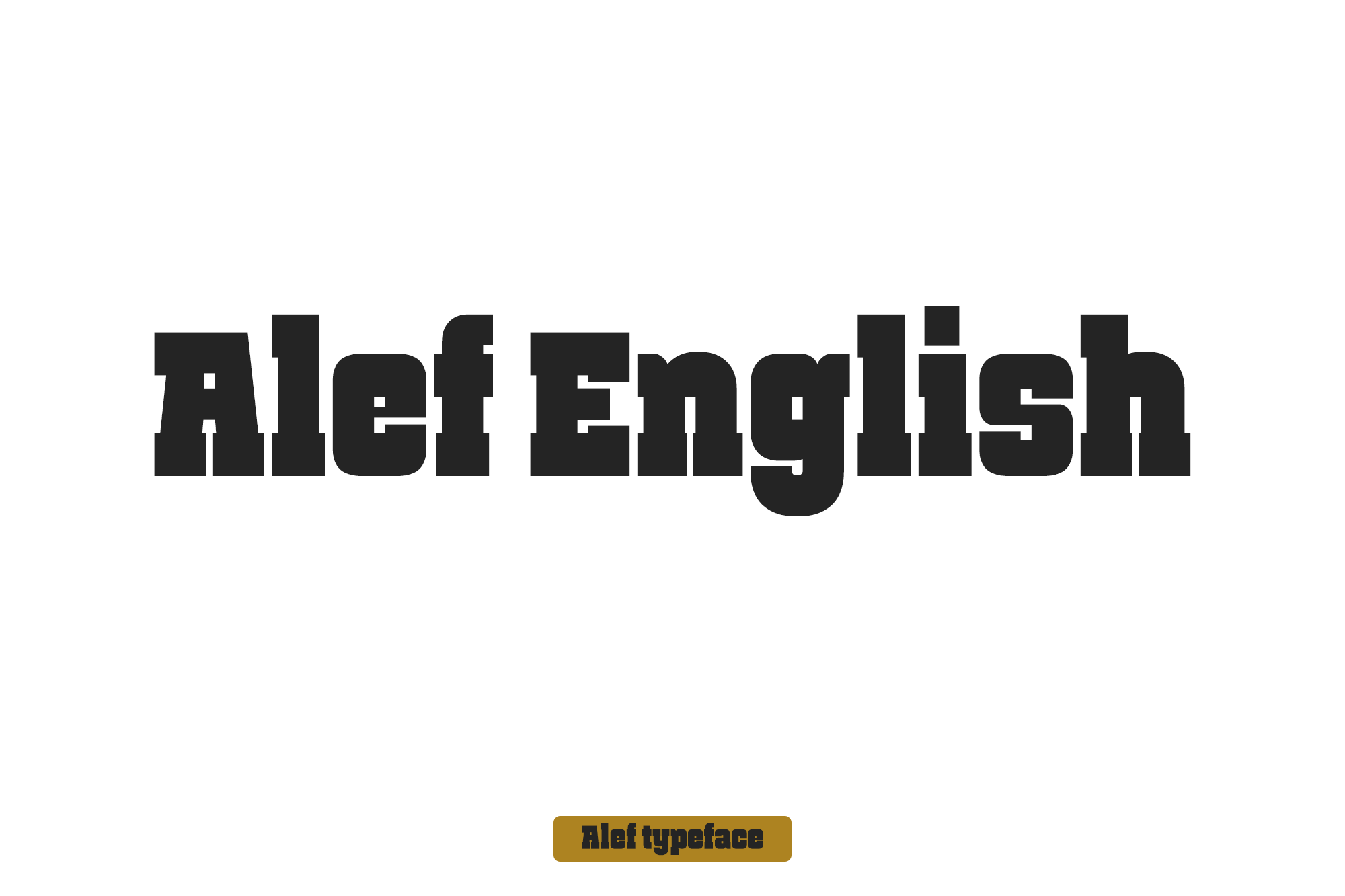 Alef-English
